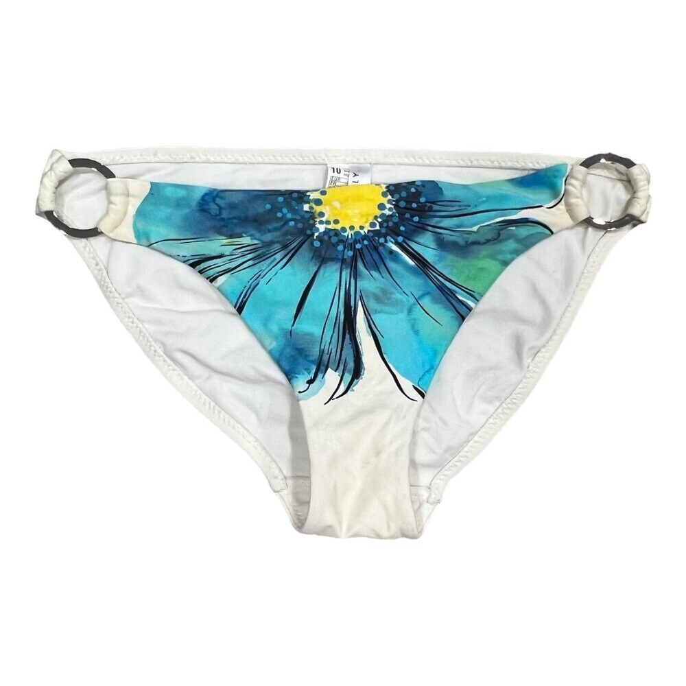 Seafolly Australia Blue Flower Bikini Bottom 10